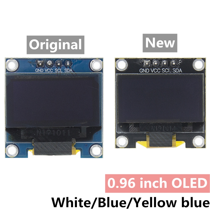 Oled Display 0.96 - 0,96-дюймовый IIC последовательный 4-контактный белый/синий/желтый синий/желтый