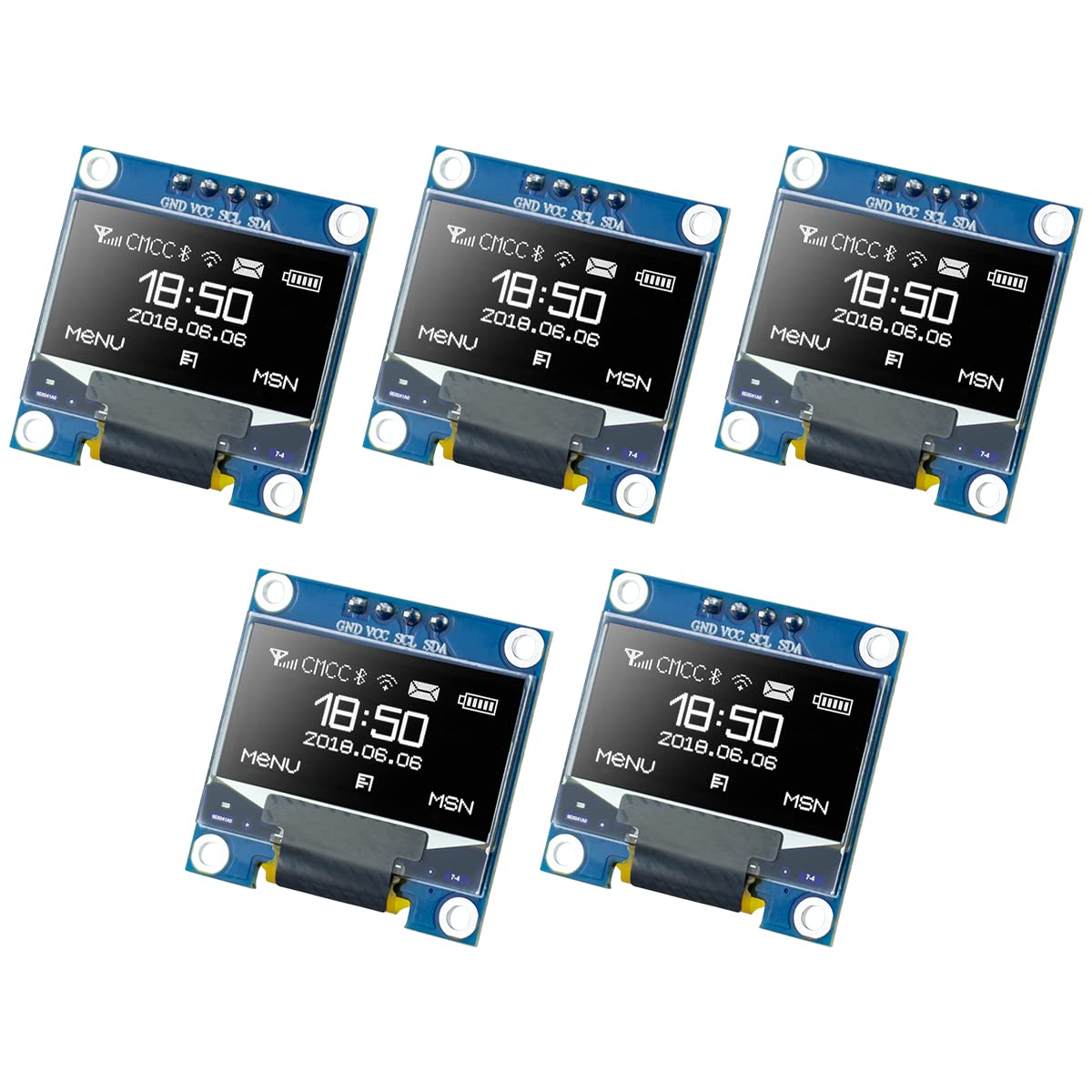 Oled Display 0.96 - 0,96-дюймовый OLED-дисплей I2C IIC, модуль с