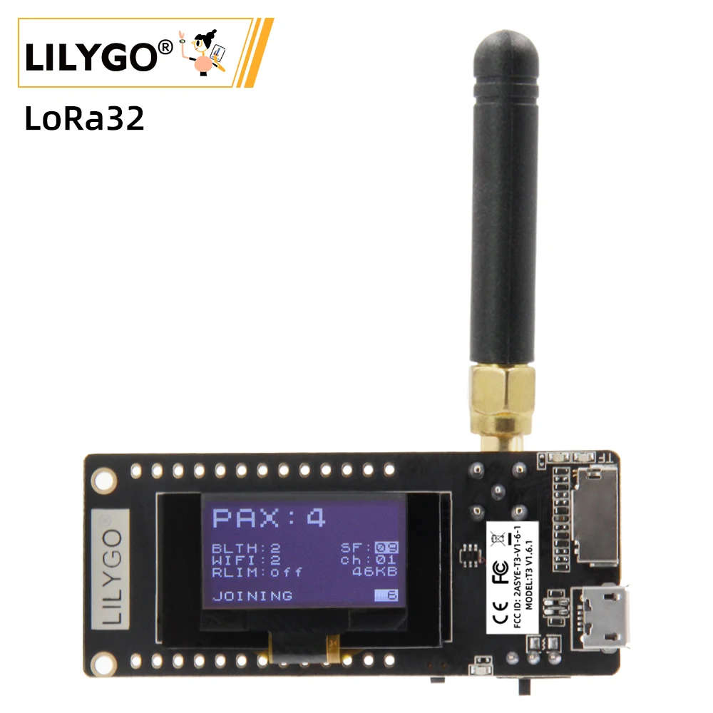 Oled Display 0.96 - LILYGO ® TTGO LoRa32 V2.1_1.6 Версия