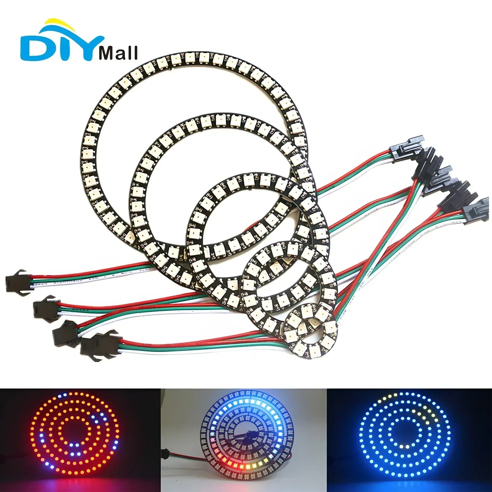 Ws2812B - DIYmall WS2812B 5050 RGB LED-кольцо с