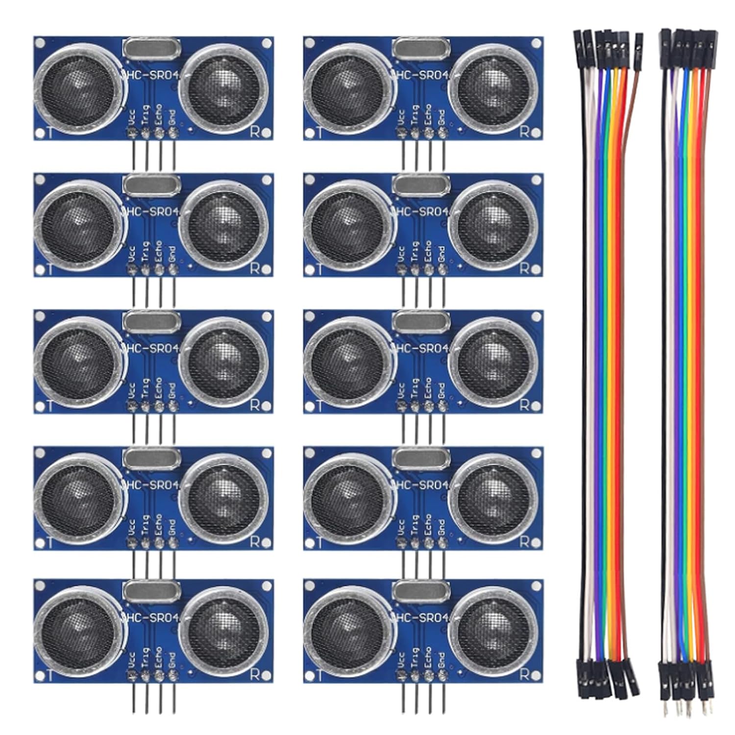 Ultrasonic Sensor Hc-Sr04 - 10 шт. HC-SR04 модуль расстояния ультразвукового