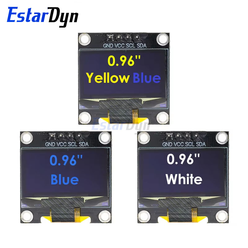Oled Display 0.96 - 0,96-дюймовый OLED-дисплей IIC SPI Serial 7/4Pin,
