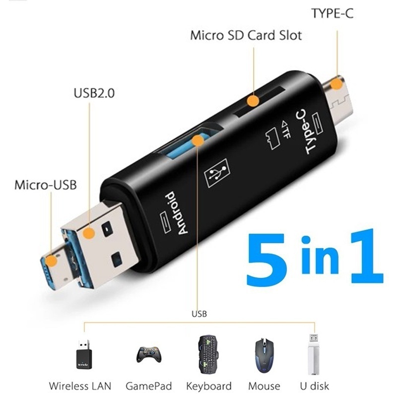 Sd Card Module - Многофункциональный USB 2,0 5 в 1,