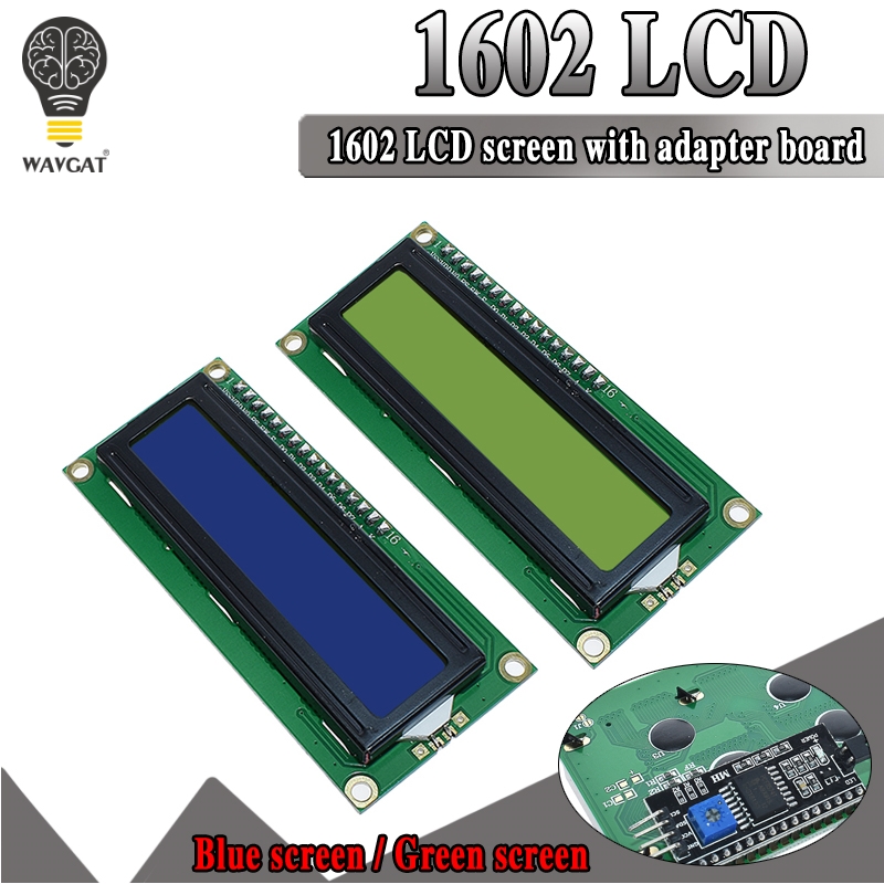 Lcd 1602 - LCD-модуль LCD1602 с синим экраном IIC/I2C