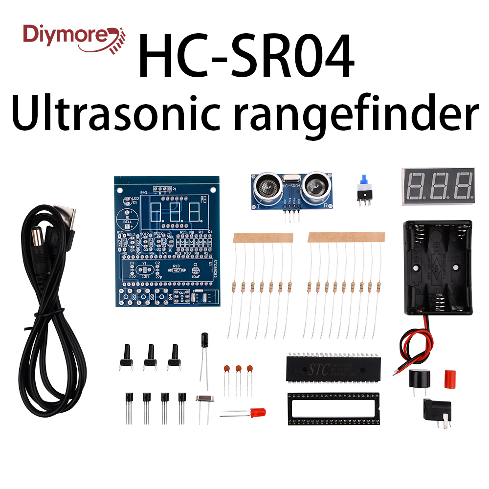 Ultrasonic Sensor Hc-Sr04 - Набор для самостоятельной сборки ультразвукового датчика