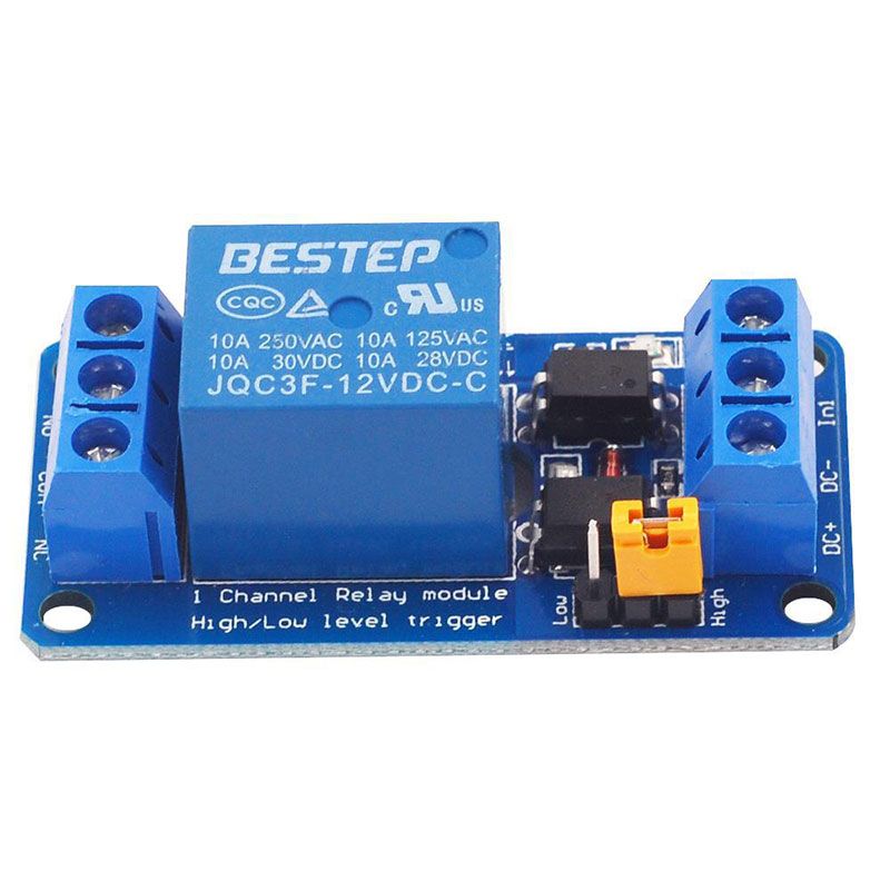 Модуль реле 3.3В 5В 12В 24В, 1 – обзор и цена Relay Module 1 Channel