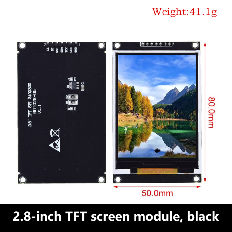 1.77/2.0/2.4/2.8-дюймовый SPI  – обзор и цена Tft Display 2.4
