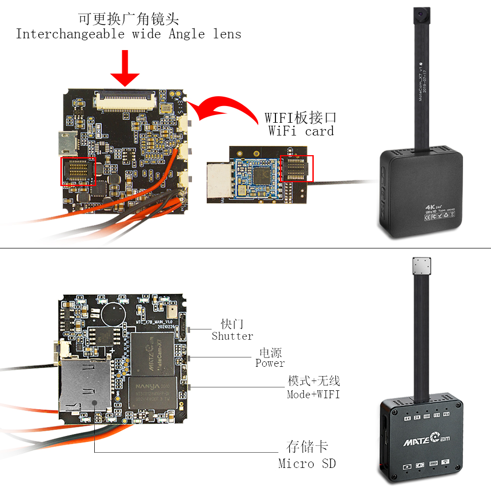 MateCam X7 4K 30FPS 13MP Wi-Fi – обзор и цена Sd Card Module