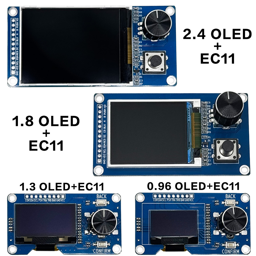 TFT OLED-модуль EC11 с поворот – обзор и цена Oled Display 0.96
