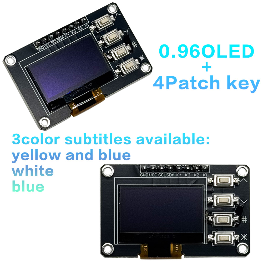 TFT OLED-модуль EC11 с поворот – обзор и цена Oled Display 0.96