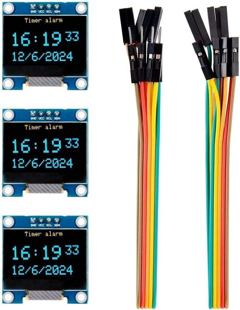 3 шт., 0,96-дюймовый OLED-дисп – обзор и цена Oled Display 0.96