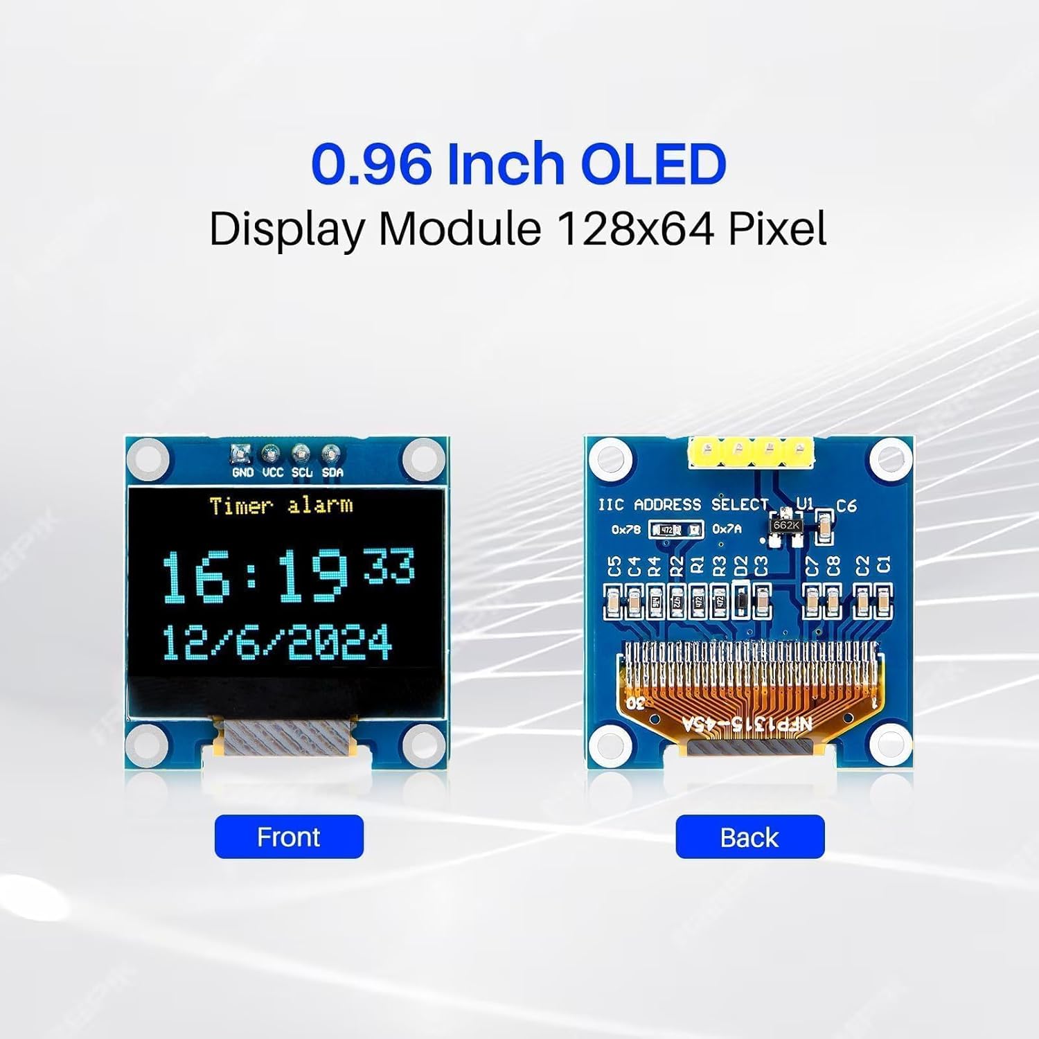 3 шт., 0,96-дюймовый OLED-дисп – обзор и цена Oled Display 0.96
