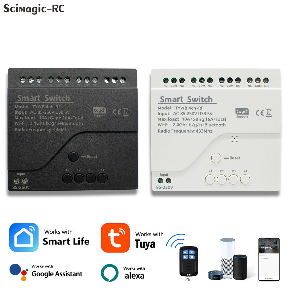 4-канальный модуль Tuya Smart  – обзор и цена Relay Module 4 Channel