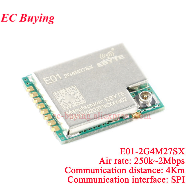10 шт./1 шт. E01-2G4M27SX ML01 – обзор и цена Nrf24L01