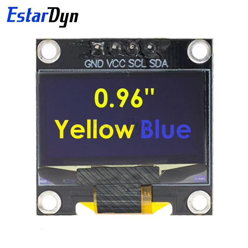 0,96-дюймовый OLED-дисплей IIC – обзор и цена Oled Display 0.96