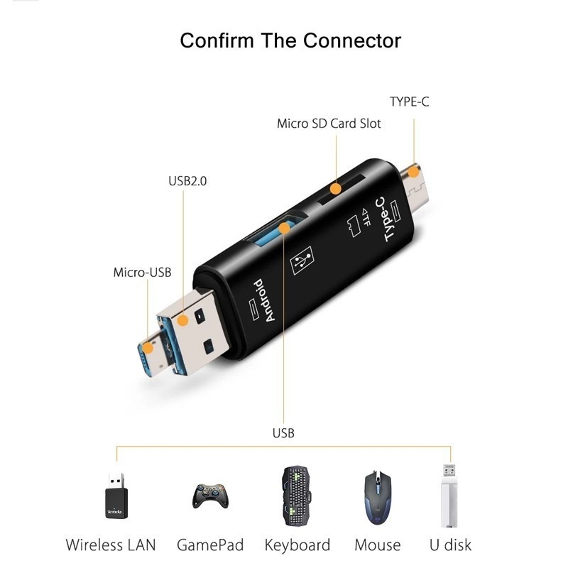 Многофункциональный USB 2,0 5  – обзор и цена Sd Card Module