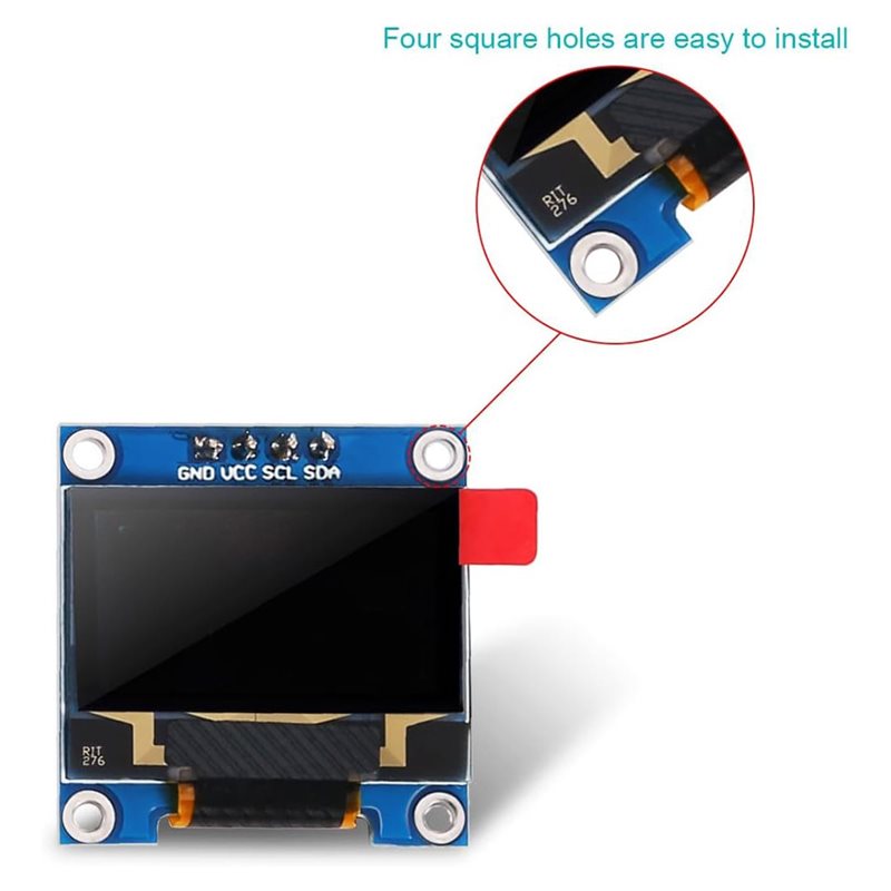 A37T-4Pcs 0,96-дюймовый OLED-д – обзор и цена Oled Display 0.96